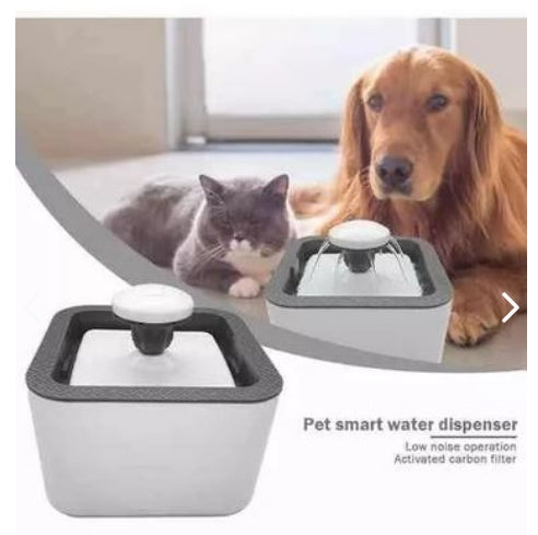 Fuente de Agua para Gatos y Perros