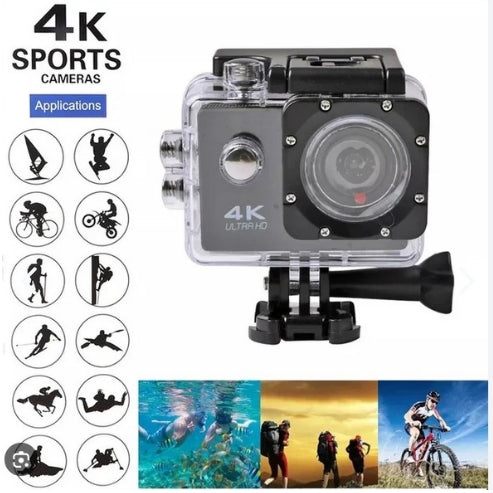 Cámara Deportiva 4K Sports Sumergible
